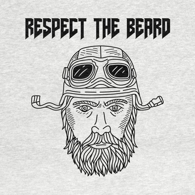 Respect The Beard by Jitesh Kundra